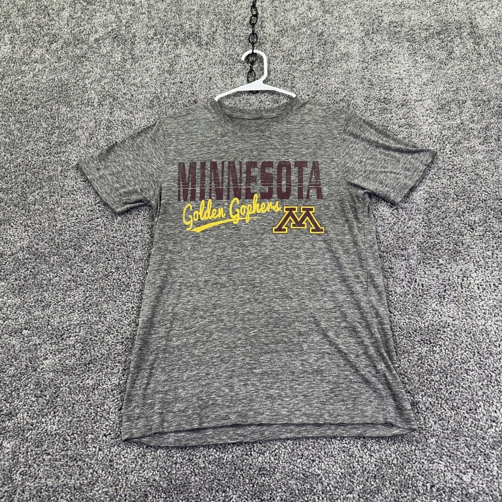Minnesota Golden Gophers Shirt Mens Small Gray NCAA College Colosseum Tee Top